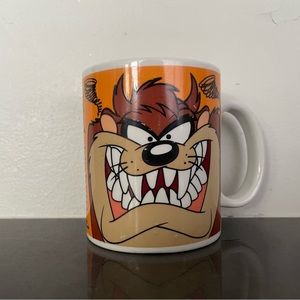 Warner Brothers Tasmanian Devil Mug-Looney Toons 1993